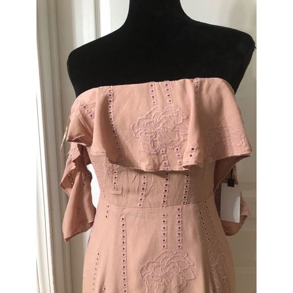 💛ASTR Mauve Embroidered Mini - Picture 5 of 6